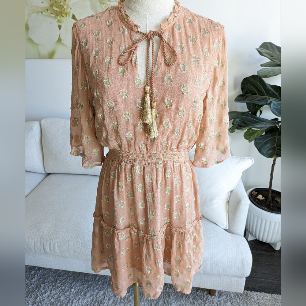 Raga Kenna Metallic-Dot Dress - Picture 8 of 9